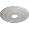 Ekena Millwork Dublin Ceiling Medallion (Fits Canopies up to 8 1/4"), 15 3/8"OD x 3 5/8"ID x 1"P, Ultra Pure White CM15DUUWF - alternate 4
